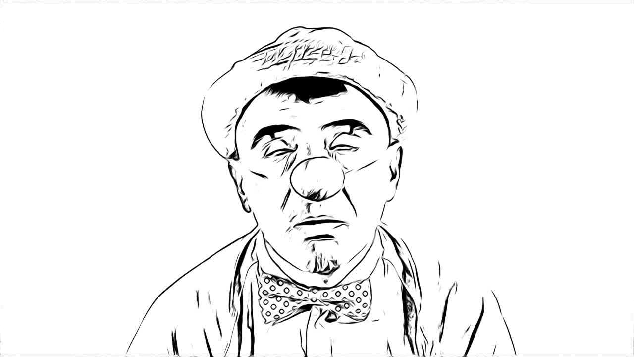 이모티콘 광대 만화