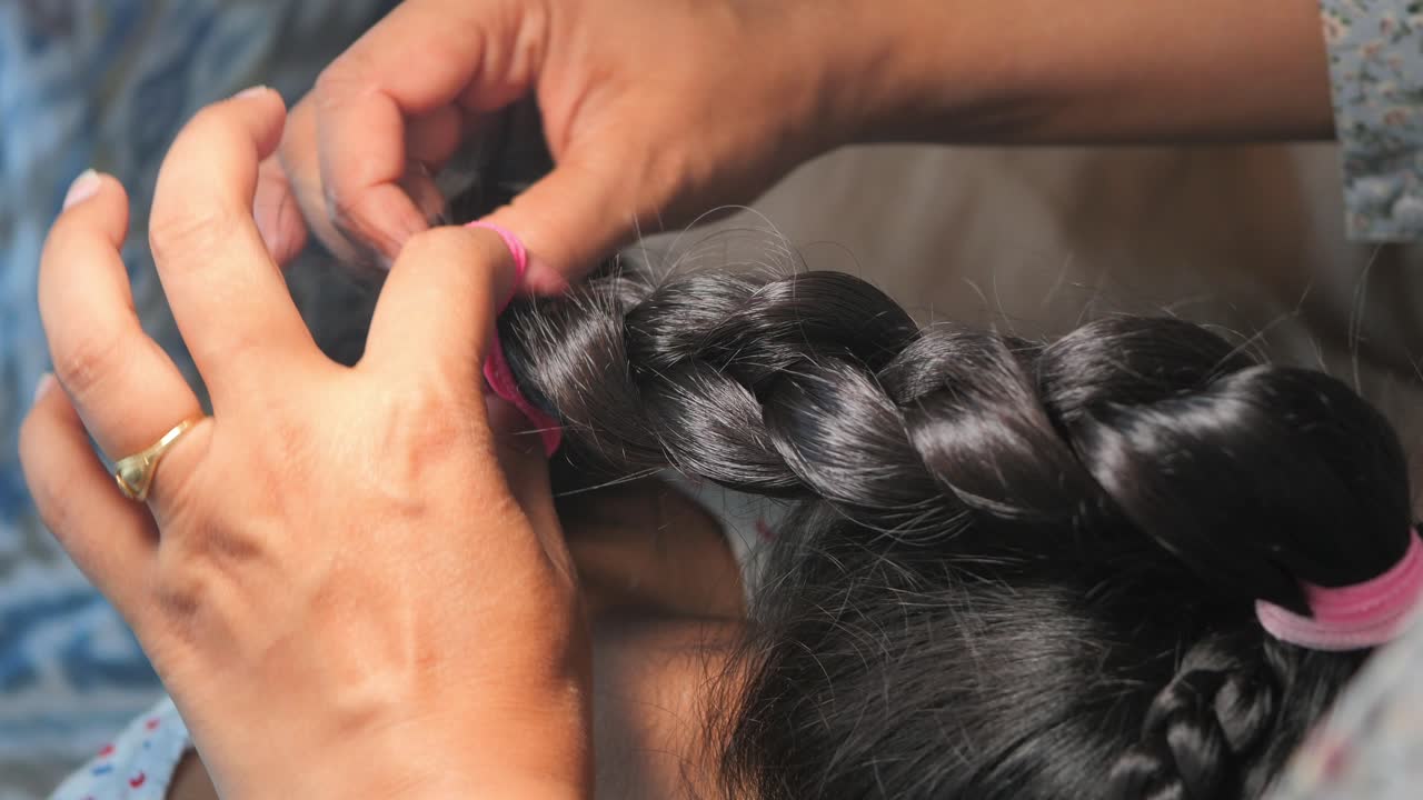 Braiding hair