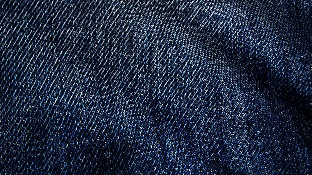 cerrado de tela de denim azul