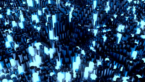 Abstract DNA in biotechnology, chemistry, science, medicine and artificial intelligence.