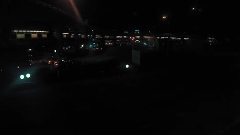 timelapse de autos alrededor del monumento a la victoria