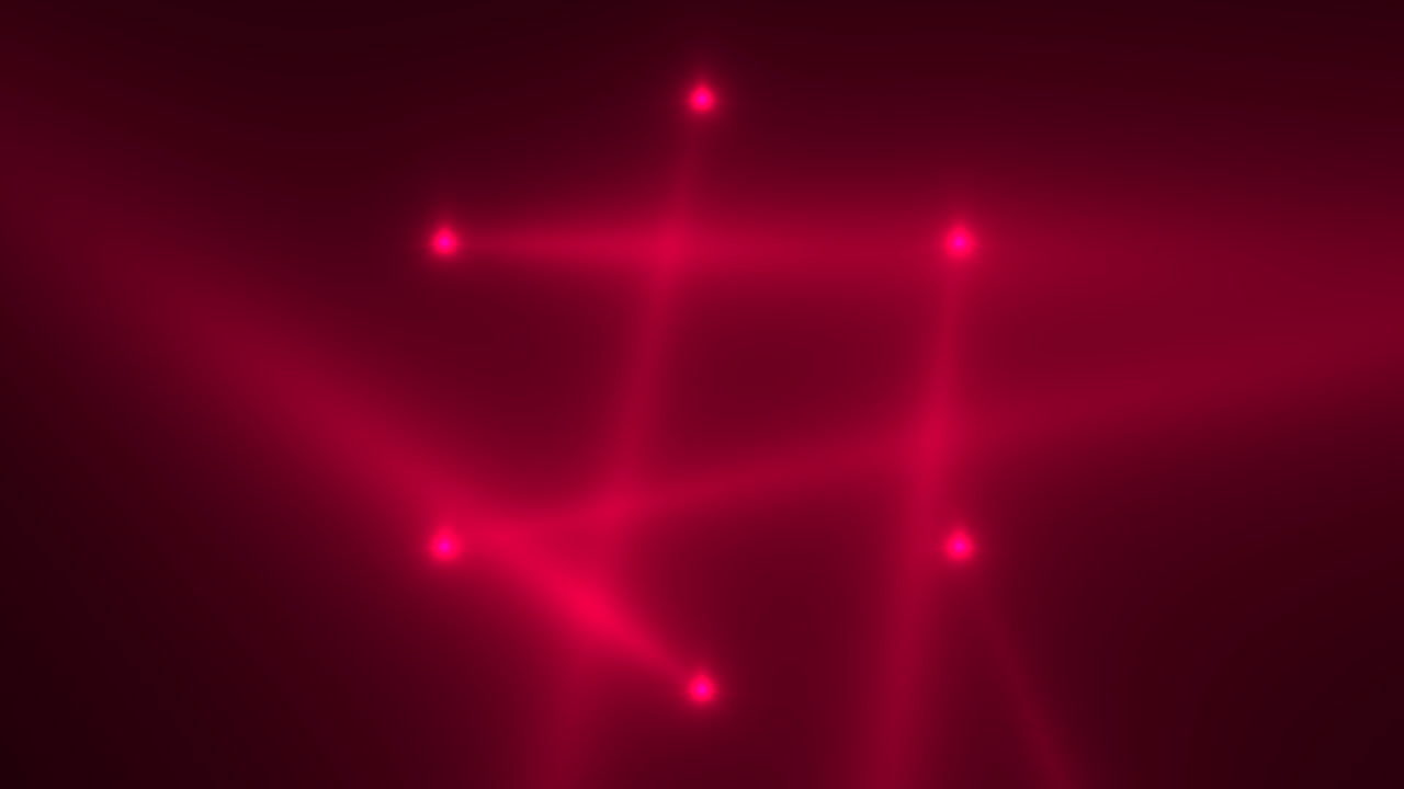 animación movimiento rojo brillante haz de luz sobre fondo oscuro en la etapa 2