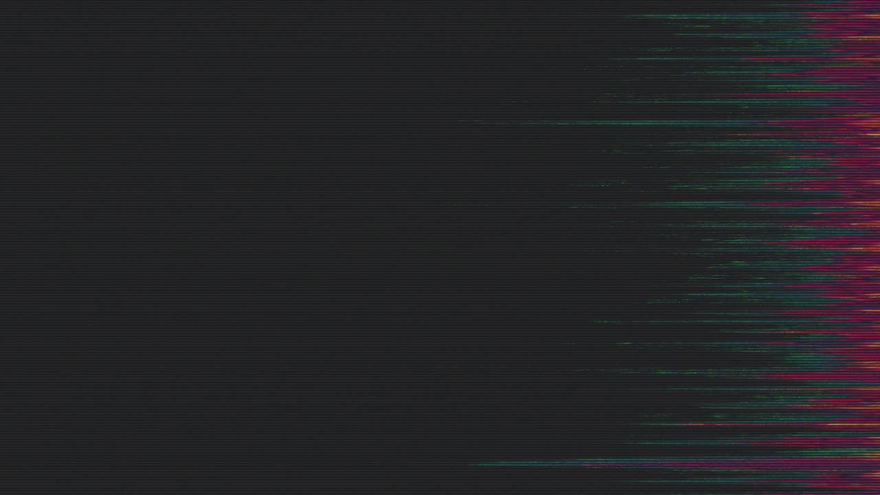 diseño único abstracto animación digital ruido de píxeles error de fallo daño de video