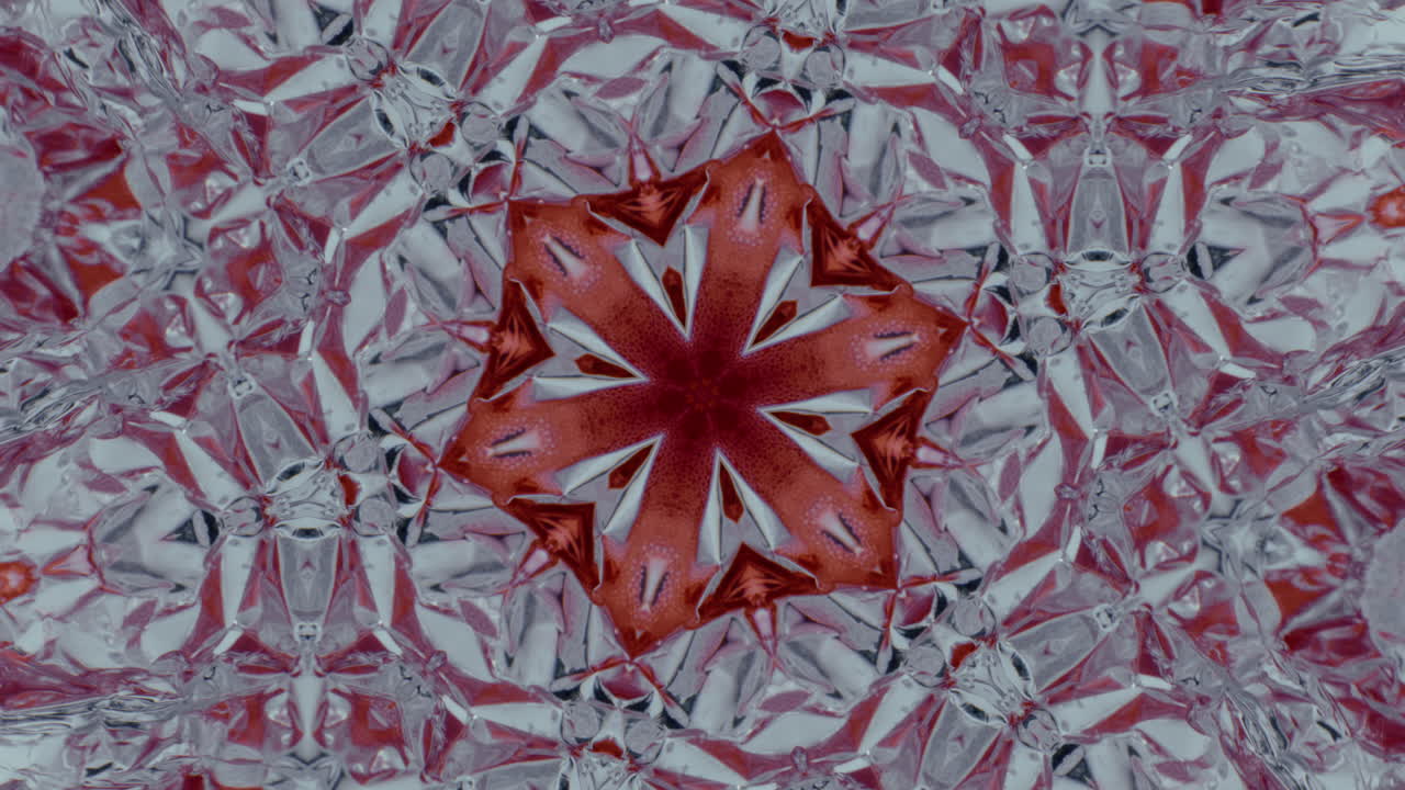 patrón de kaleidoscopio abstracto