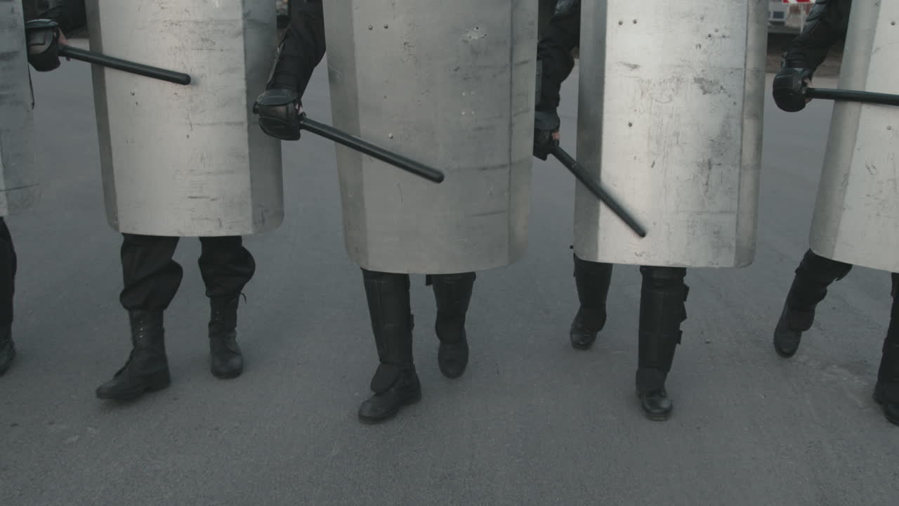 Riot Police Formation