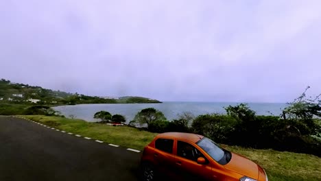 paisaje costero sereno