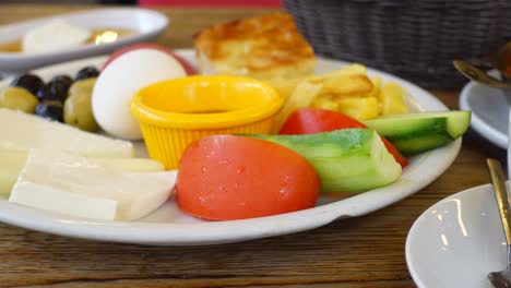 un delicioso desayuno turco