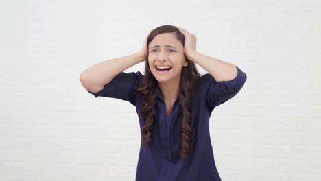 Shocked-young-Indian-girl-shouting