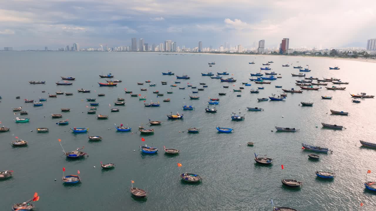 코라클 바스켓 보트 - 수백 커