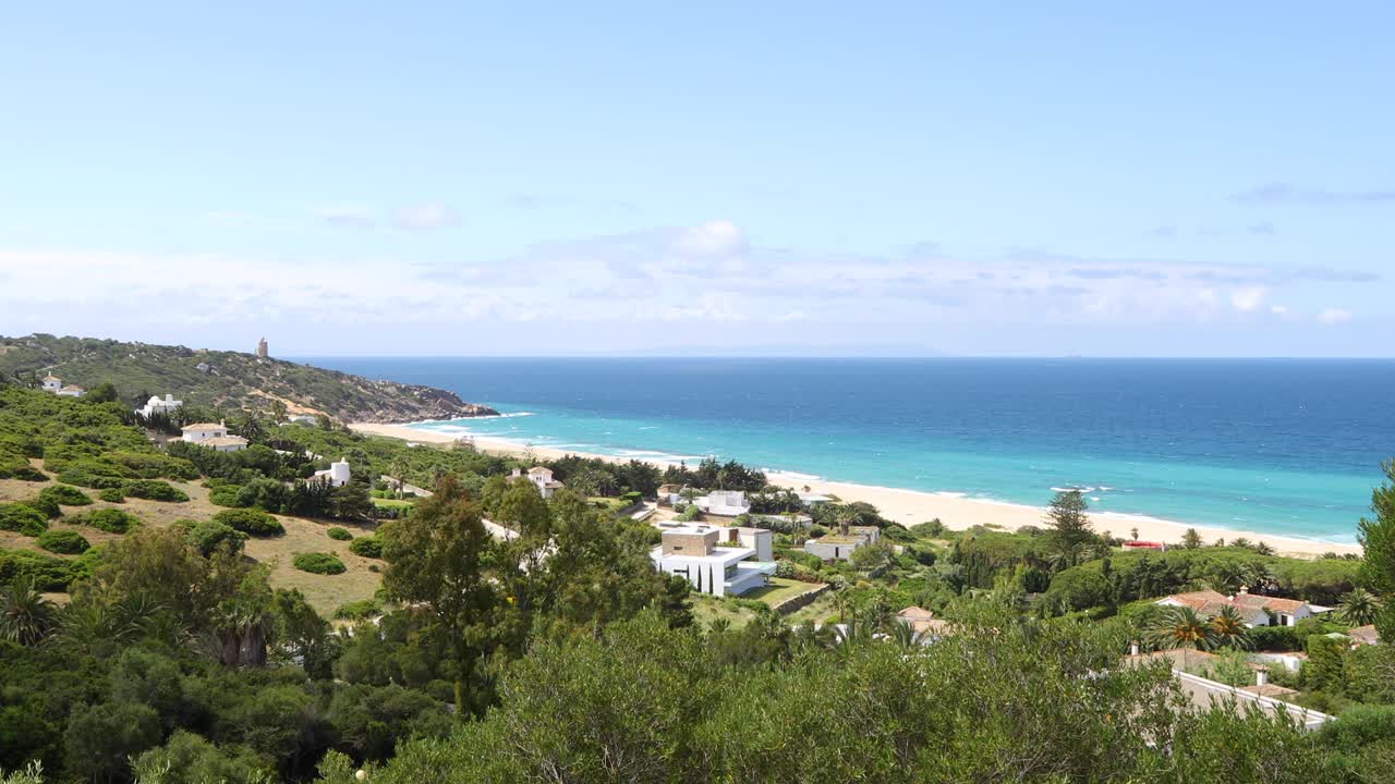 스페인의 독일 해변은 거꾸로