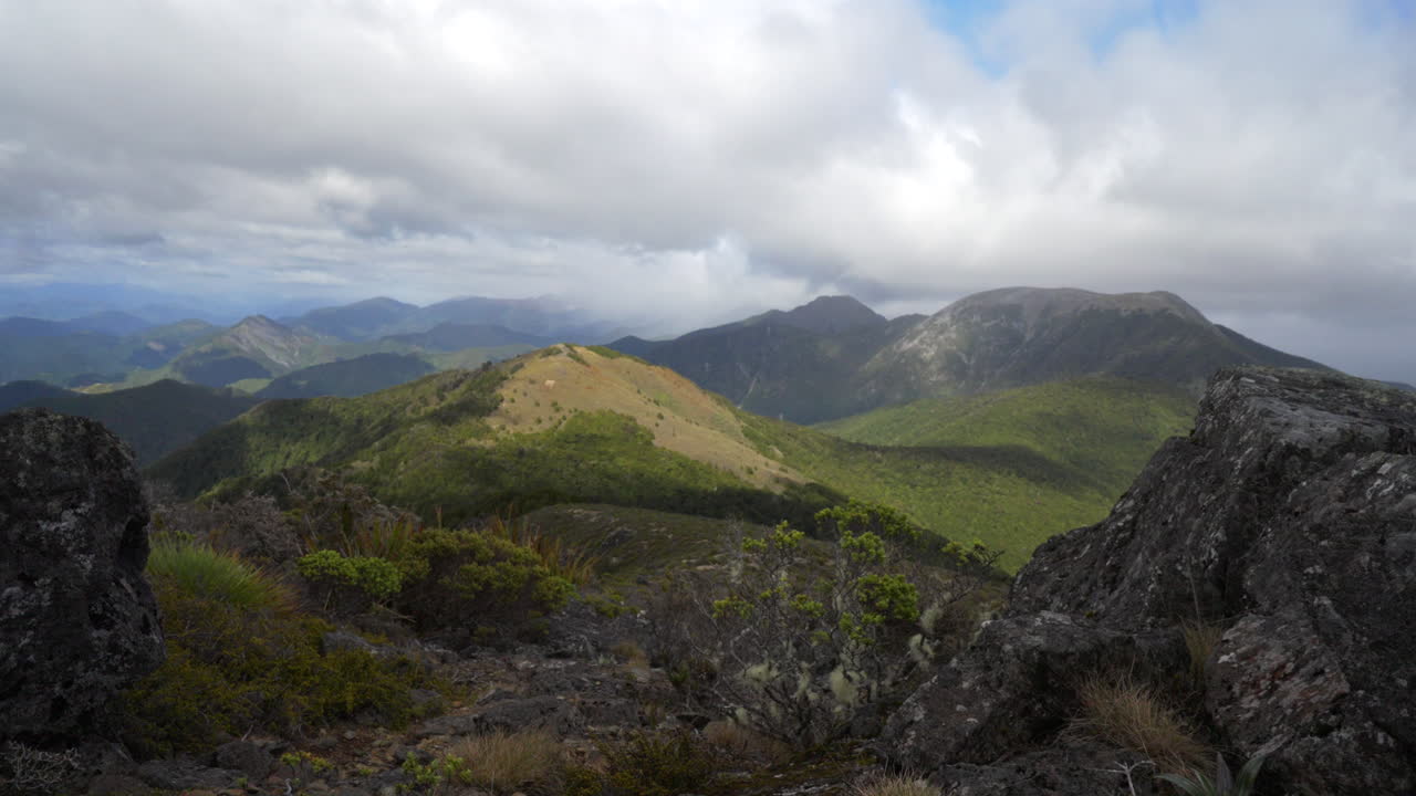 모션 플 (mount campbell) - 태즈매니아, 뉴질랜드, 울불한 남부 알프스 산맥
