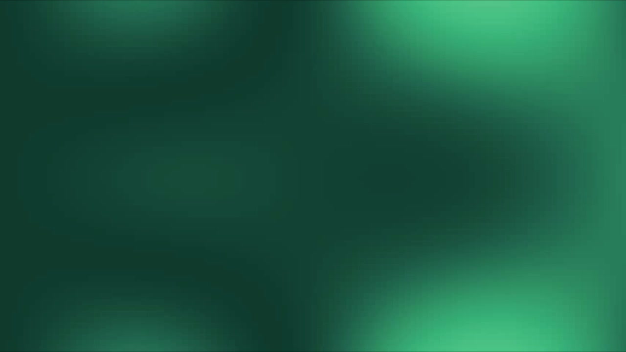 Abstract Motion Background with Soft Green Gradient Waves