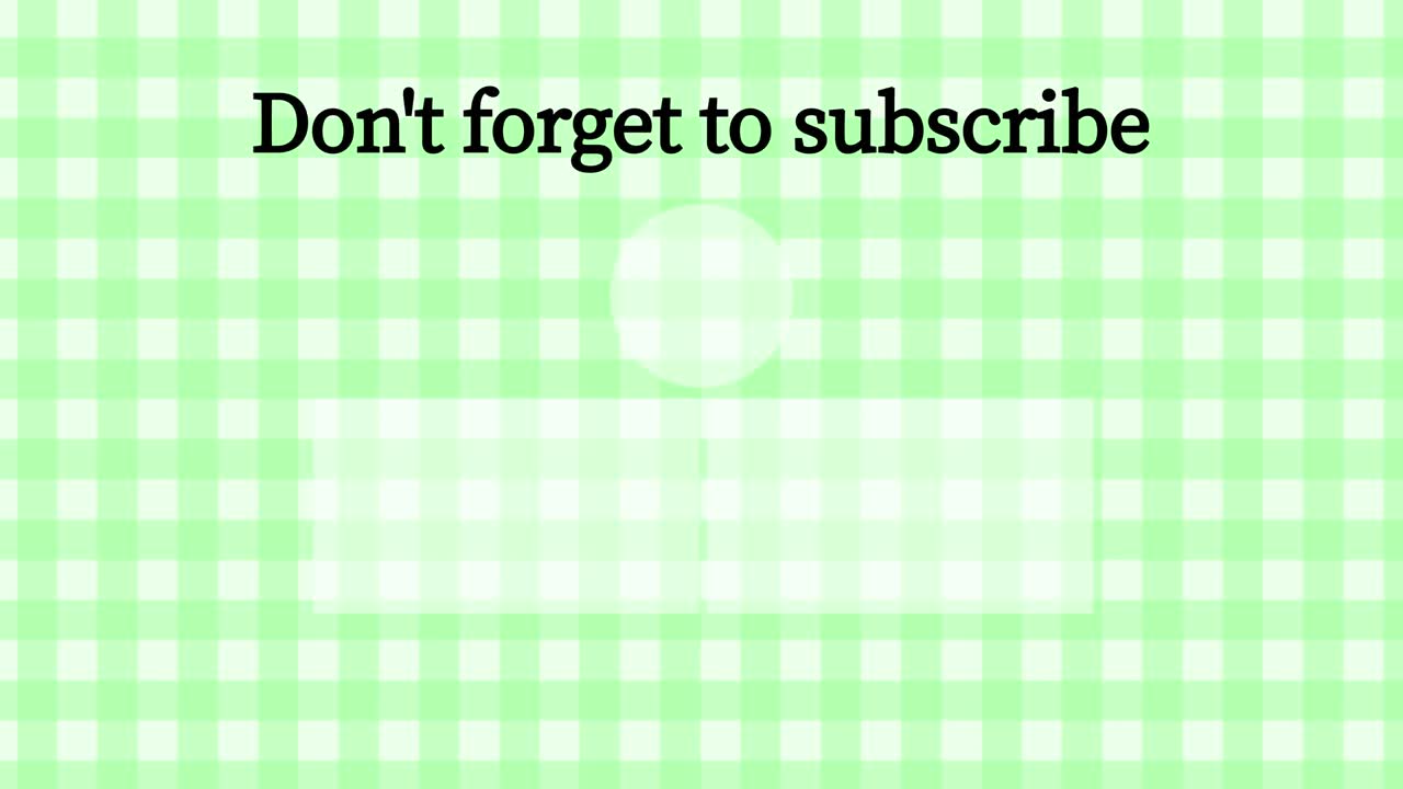 플레이드 체커드 엔드 카드 엔딩 스크린 모션 그래픽