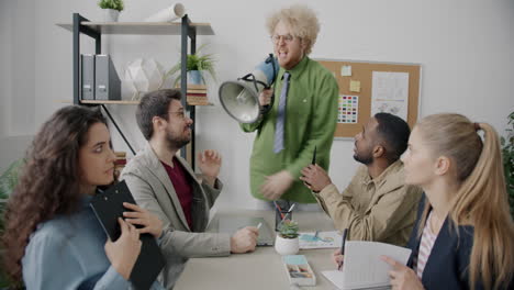 angry meeting