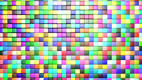 color cubes loop background