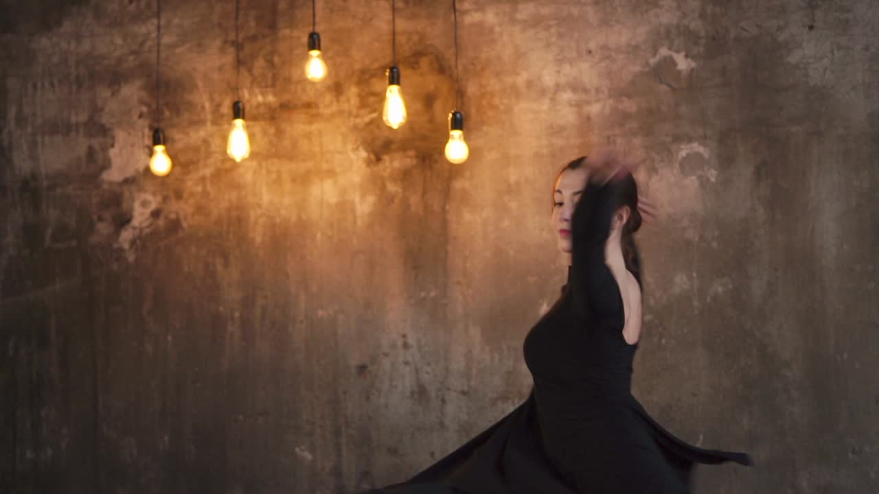 bailarín de ballet en el estudio