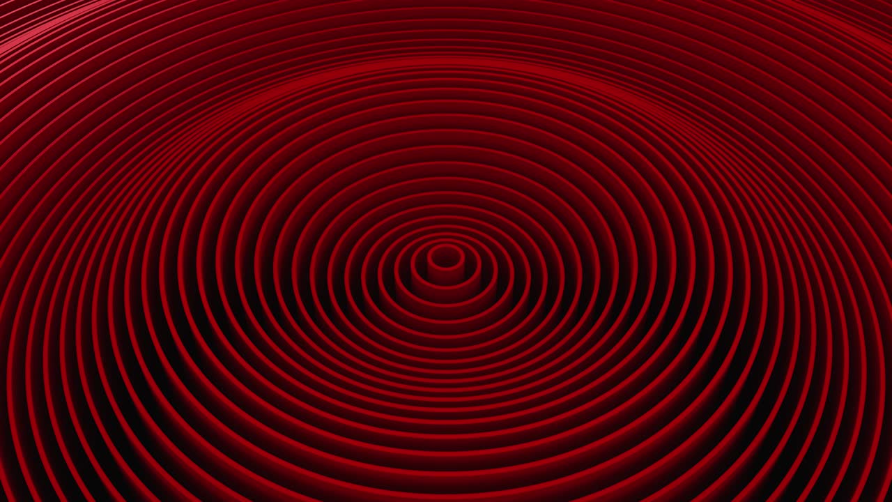 원은 파동을 형성합니다.