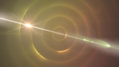 animación digital de un punto de luz contra rastros de luz en espiral sobre fondo rosa