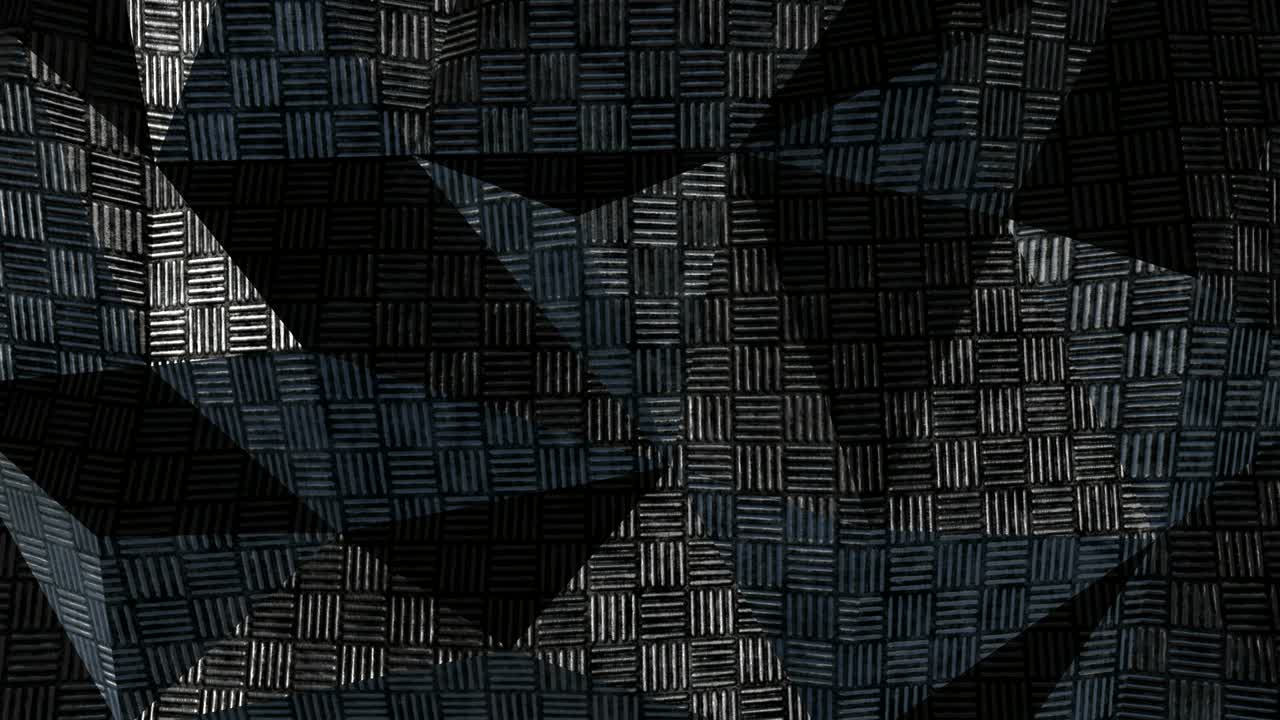 patrón metálico bucle de fondo geométrico