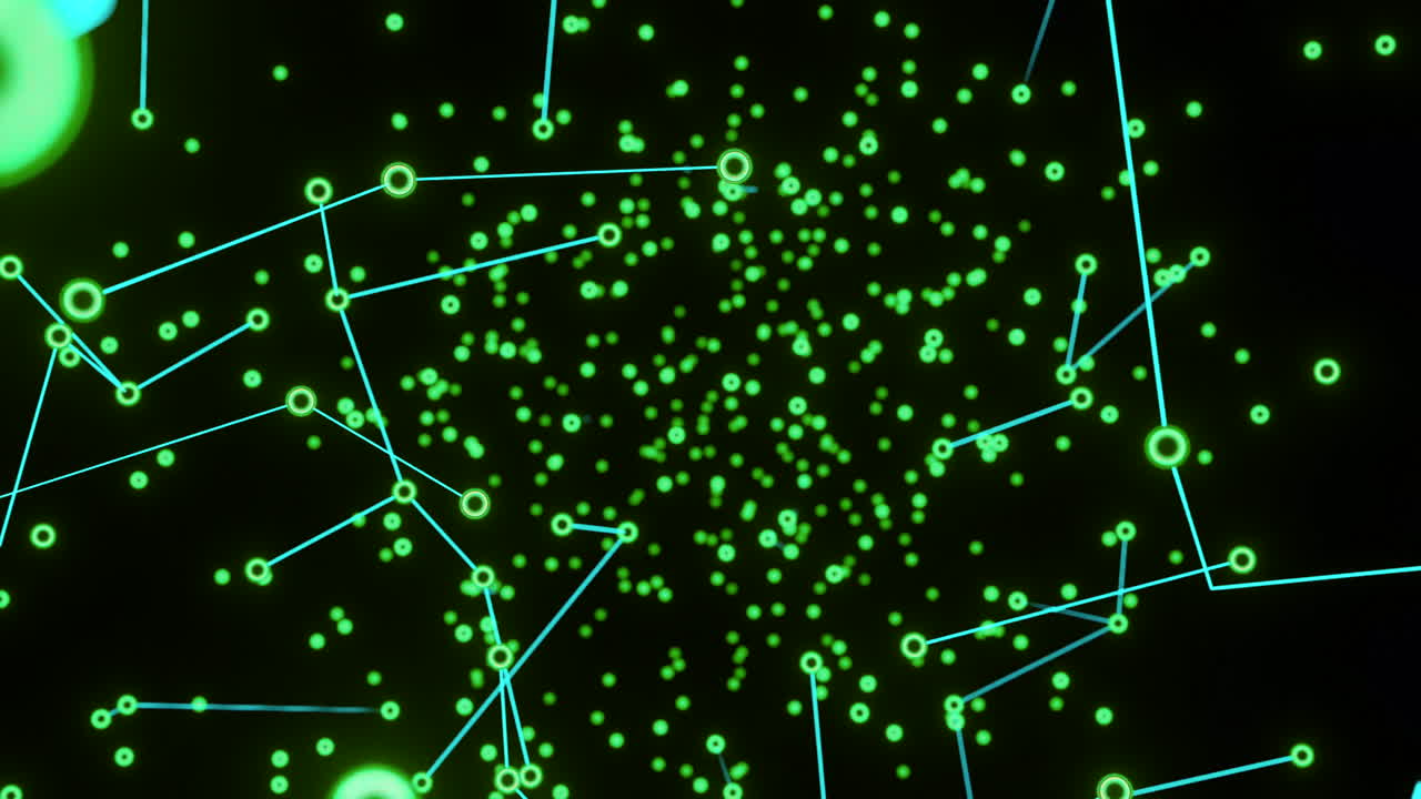 visualización de la red abstracta