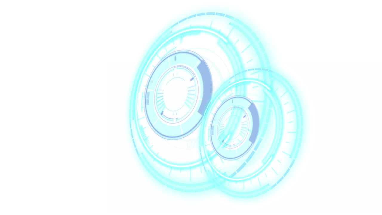 анимация сканирования на белом фоне