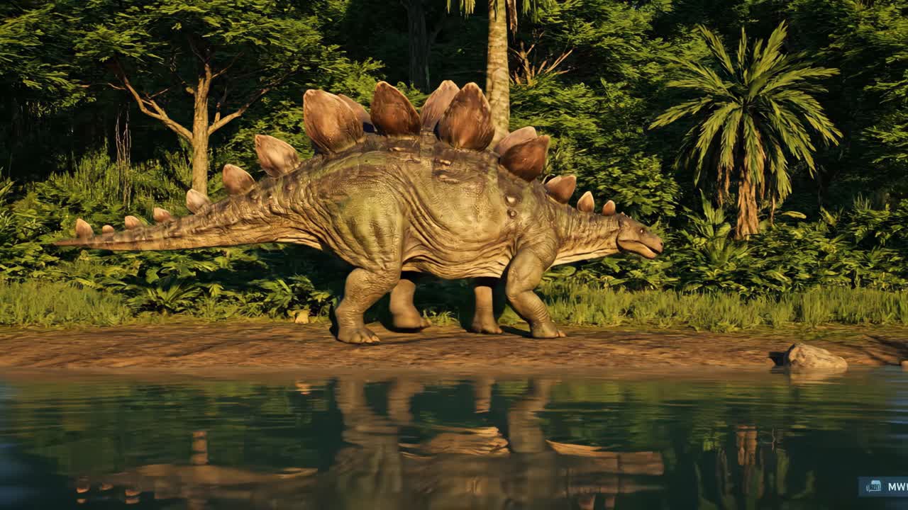 Stegosaurus in Jurassic World Evolution 2