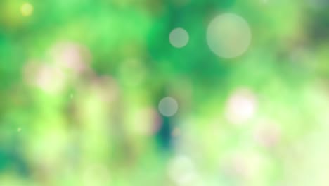 abstract spring background with bokeh