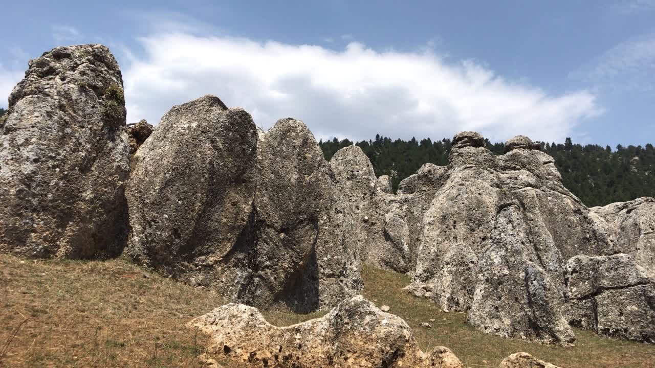 산꼭대기 시간 지연