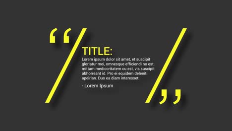 modern quote design
