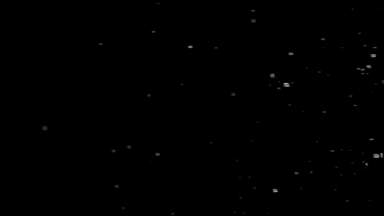 Splattering Water Droplets