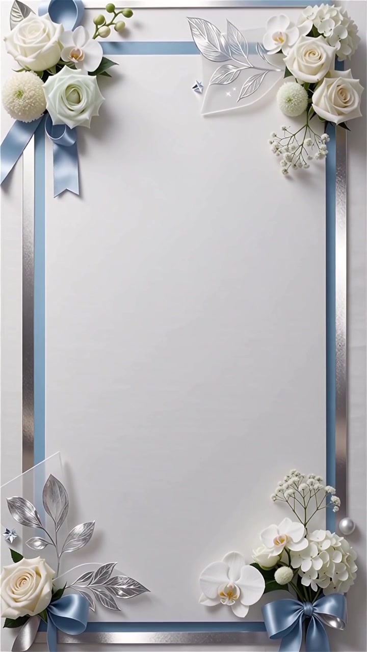 Sfondo per invito di matrimonio di lusso minimalista