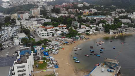 Imágenes-De-Drones-De-La-Playa-En-Stanley-Bay---Hong-Kong