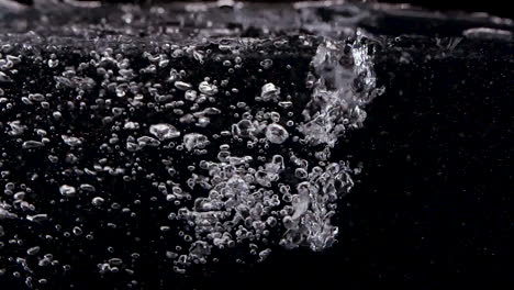 Liquid-Bubbles-in-clean-Spa-on-Black-Background-Slow-Motion