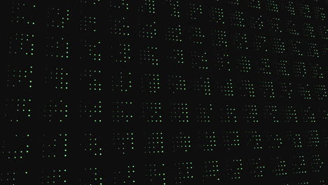 Shimmering black and gold grid pattern