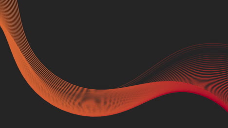 An-energetic-red-wave-depicted-abstractly-with-curved-lines