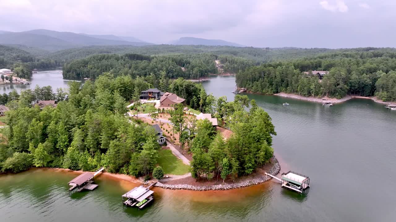 Real Estate along Lake James near Marion and Morganton NC