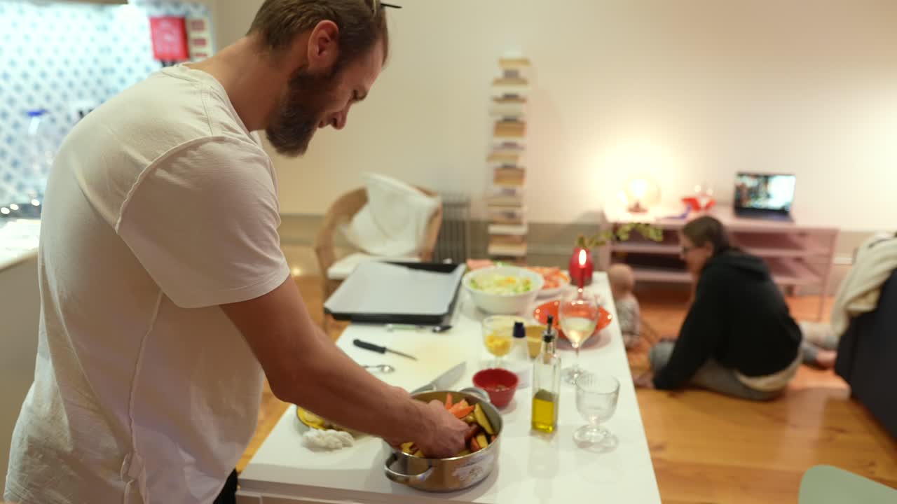Par cocinar juntos en casa