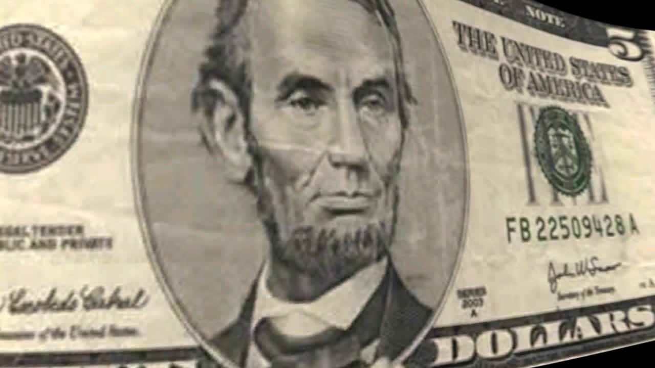 Five Dollar Bill Images
