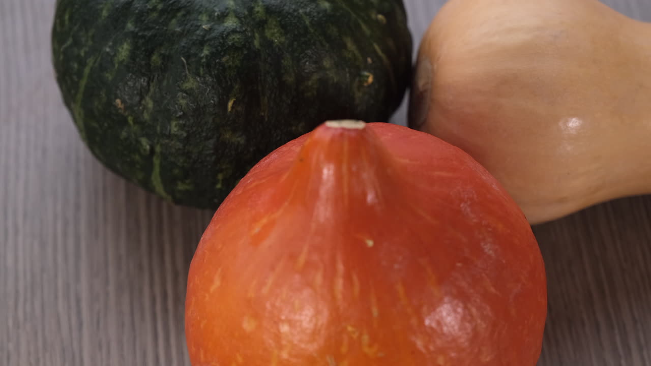 다채로운 호박 회전