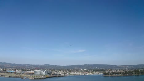 a formation of jets are tracked until too distant