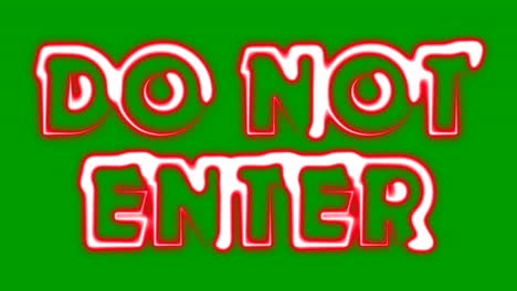 do not enter title text - neon animation effect - black screen - illustration - loop ready in 4k resolution