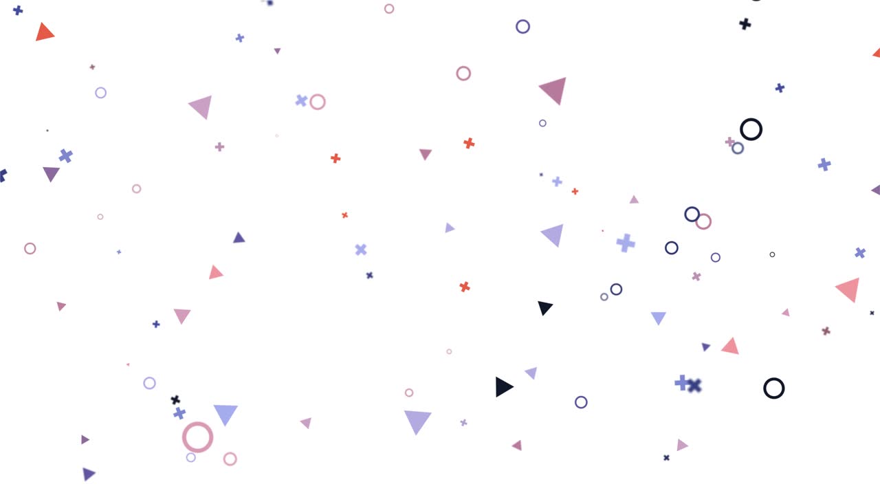 Geometric Shapes Moving Motion Background - Modern Motion Design Backdrop