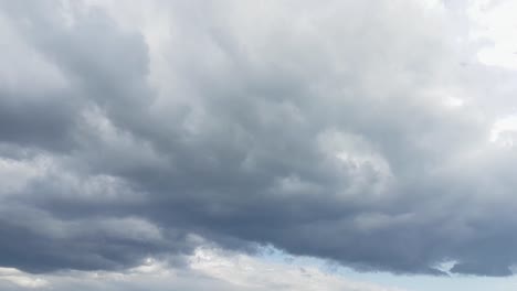 lapso de tiempo de nubes rodantes