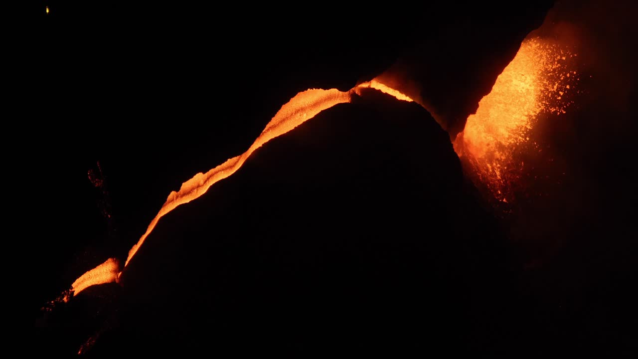 Cumbre Vieja volcanic eruption in La Palma Canary Islands 2021