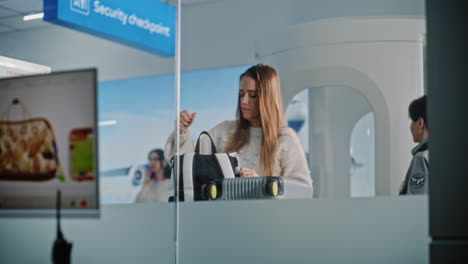airport security checkpoint