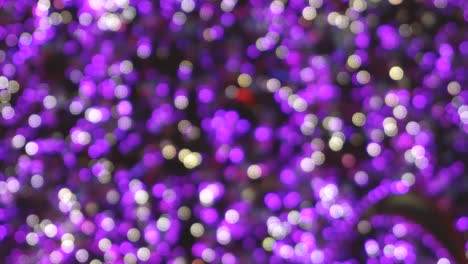 fiesta de navidad luz bokeh