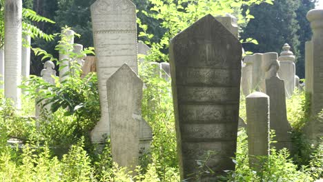 a muslim cemetery in turkey