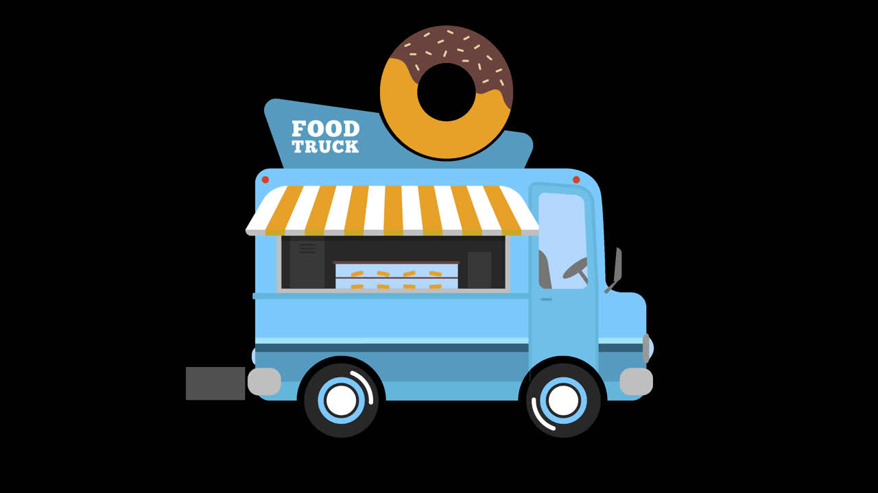 도이 있는 푸드 트럭