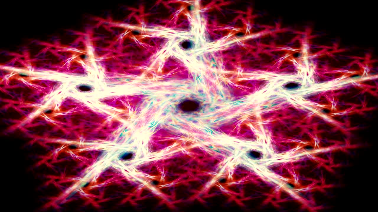 fondo de movimiento abstracto, ondas de energía y relámpagos, bucle sin costuras capaz