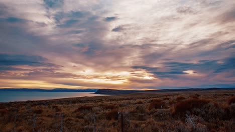 timelapse en argentine du paysage, patagonie argentina local landscape timelapse, patagonia